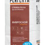 Стяжка пола высокопрочная Фиброслой Зимняя серия