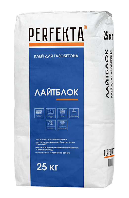 Клей для газобетона Лайтблок
