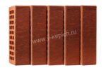 Кирпич лицевой керамический одинарный красный графит М150