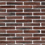 Рядовая плитка White Hills Остия брик 381-40 с расшивкой 1