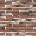 Рядовая плитка White Hills Остия брик 381-70 с расшивкой 1