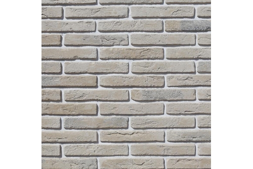 Рядовая плитка White Hills Остия брик 384-10 с расшивкой 1