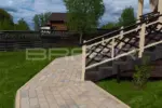 Тротуарная плитка Старый город Ландхаус, Color Mix Песчаник, 60 мм — изображение 4