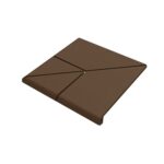 Ступень угловая Экоклинкер Natural Brown