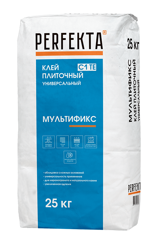 Клей плиточный универсальный Мультификс C1 TE