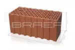 Керамические блоки BRAER Ceramic Thermo 14.3 НФ (Крупноформатный поризованный блок 51) — изображение 3