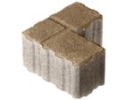 Тротуарная плитка П10-10 200×200х100 Стандарт Горчичный