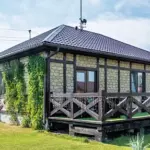 НАРУЖНЫЙ УГОЛ БУТОВЫЙ КАМЕНЬ, ЦВЕТ БАЛТИЙСКИЙ