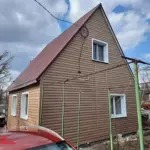 БЛОКХАУС Крашеный сайдинг | Люкс, Орех ВН-01 3100х200мм