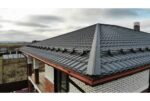 Металлочерепица "Кредо" ("Kredo") v01 0,5 Rooftop Бархат RAL 7016 антрацитово-серый — изображение 3