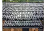 Металлочерепица "Кредо" ("Kredo") v01 0,5 Rooftop Бархат RAL 9005 черный — изображение 8