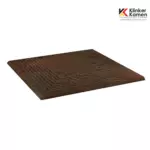 Клинкерная ступень плоская угловая Paradyz Semir Brown 300x300x11 мм