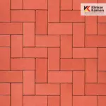 Клинкерная брусчатка ABC Rot-nuanciert 200x100x52 мм