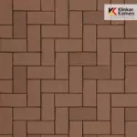 Клинкерная брусчатка ABC Schwarz Braun 200x100x45 мм