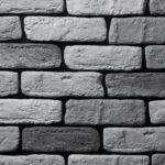 Гипсовая плитка под кирпич Air Stone Барселона А03.30, серая