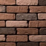 Гипсовая плитка под кирпич Air Stone Барселона А03.50, коричневая
