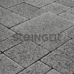 Тротуарная плитка Steingot Granit Premium Бавария Fumo Bello, микс размеров