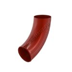 Колено сливное Aquasystem D90 мм, GreenCoat Pural BT, RR 29 (красный)