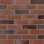 Клинкерный кирпич MUHR NF 14 Rotblau-bunt, NF 240x115x71 мм