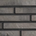 Минеральный кирпич ручной формовки REAL BRICK Античное серебро Plain, 0.5 Ригель 440x50x50 мм