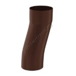 S-обвод Aquasystem D100 мм, GreenCoat Pural BT matt, RAL 8017 (коричневый)