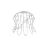 Сетка воронки Паук Aquasystem D90 мм, GreenCoat Pural BT, RR 20 (белый)
