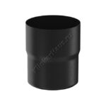 Соединитель трубы муфта Aquasystem D100 мм, GreenCoat Pural BT matt, RR 33 (черный)