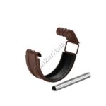 Соединитель желоба Aquasystem D150 мм, GreenCoat Pural BT matt, RAL 8017 (коричневый)