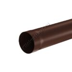 Труба водосточная 1м Aquasystem D100 мм, GreenCoat Pural BT matt, RAL 8017 (коричневый)