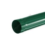 Труба водосточная 3м Aquasystem D100 мм, GreenCoat Pural BT, RAL 6005 (зеленый)