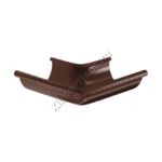 Угол 90 гр внешний Aquasystem D125 мм, GreenCoat Pural BT, RAL 8017 (коричневый)