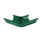 Угол 90 гр внешний Aquasystem D150 мм, GreenCoat Pural BT, RAL 6005 (зеленый)