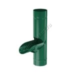Водосборник Aquasystem D100 мм, GreenCoat Pural BT, RAL 6005 (зеленый)