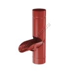 Водосборник Aquasystem D100 мм, GreenCoat Pural BT, RR 29 (красный)
