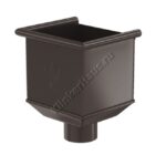 Воронка водосборная Aquasystem D90 мм, GreenCoat Pural BT matt, RR 32 (коричневый)