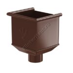 Воронка водосборная Aquasystem D90 мм, GreenCoat Pural BT, RAL 8017 (коричневый)