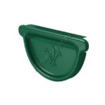 Заглушка Aquasystem D125 мм, GreenCoat Pural BT, RAL 6005 (зеленый)