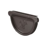 Заглушка Aquasystem D150 мм, GreenCoat Pural BT matt, RR 32 (коричневый)