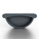Заглушка желоба МЕТАЛЛ ПРОФИЛЬ  Freeze D125 Grey — изображение 2