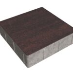 Тротуарная плитка 300×300х80 Колормикс Клинкер