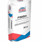 Шпатлевка полимерная финишная Perel FINISH, супербелая, 20 кг