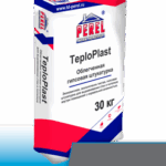 Гипсовая штукатурка облегченная Perel TeploPlast, серая, 30 кг